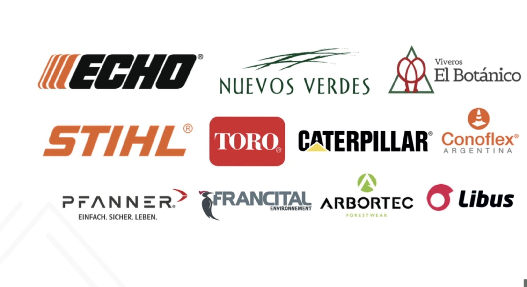 Marcas de equipamiento del brochure original de CAMPO ADENTRO